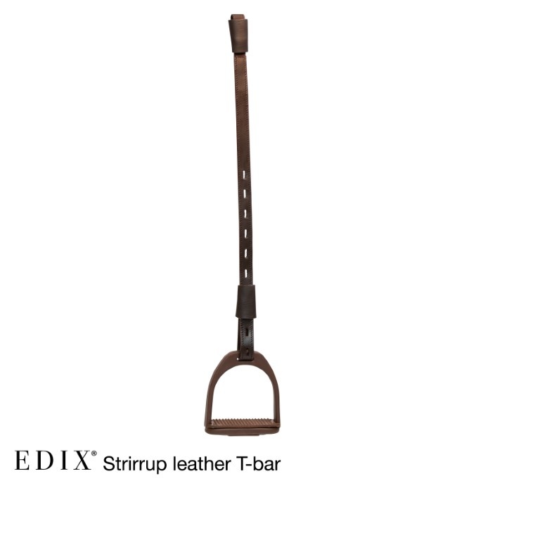 Stirrup leathers mono double T bar