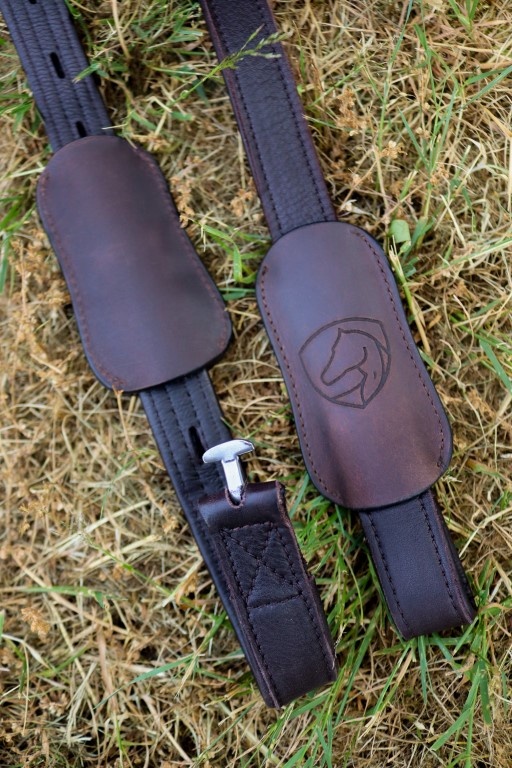 Mono stirrup leathers soft leather