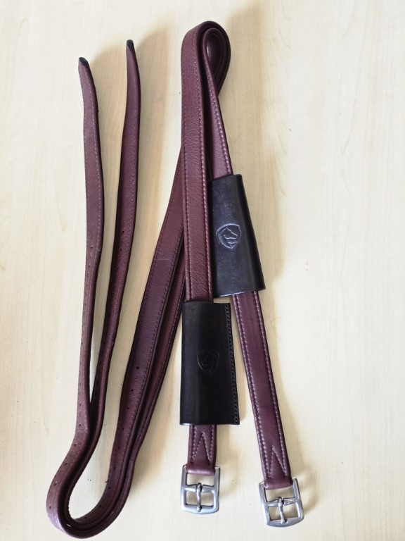 Steigbügelriemen aus weichem Leder classic