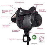 Vika treeless saddle vegan