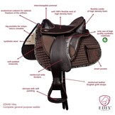 Vika XS baumloser Sattel Pony