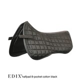 Uni halfpad met inlages katoen