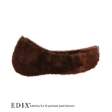 Uni halfpad merino met inlages