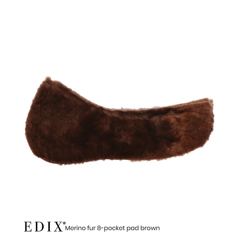 Uni halfpad merino met inlages