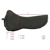 Uni halfpad merino with inserts