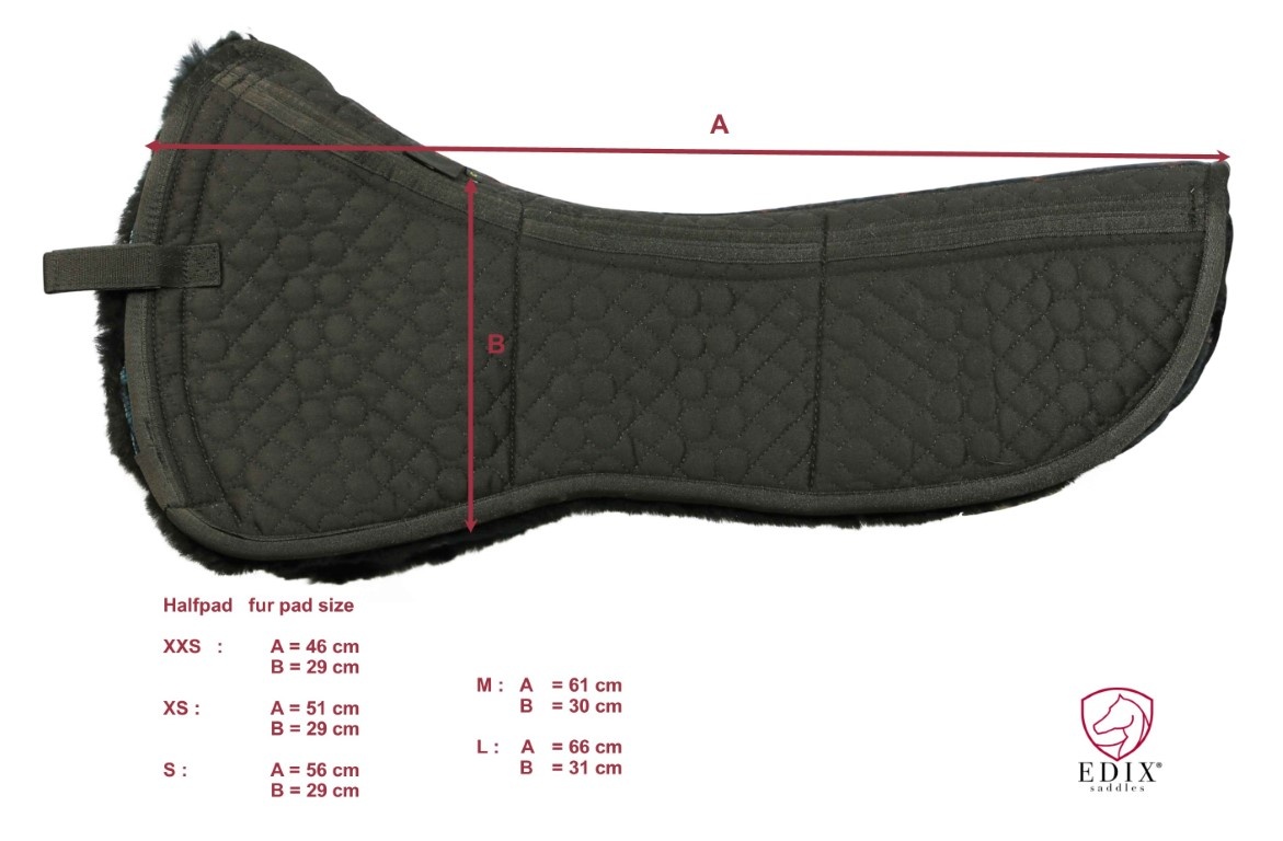 Uni halfpad merino with inserts