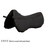 Uni halfpad merino met inlages