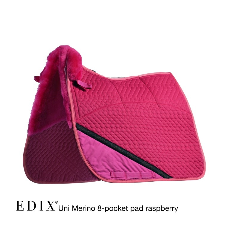 Dressuur correctie pad met inlages lamsvel