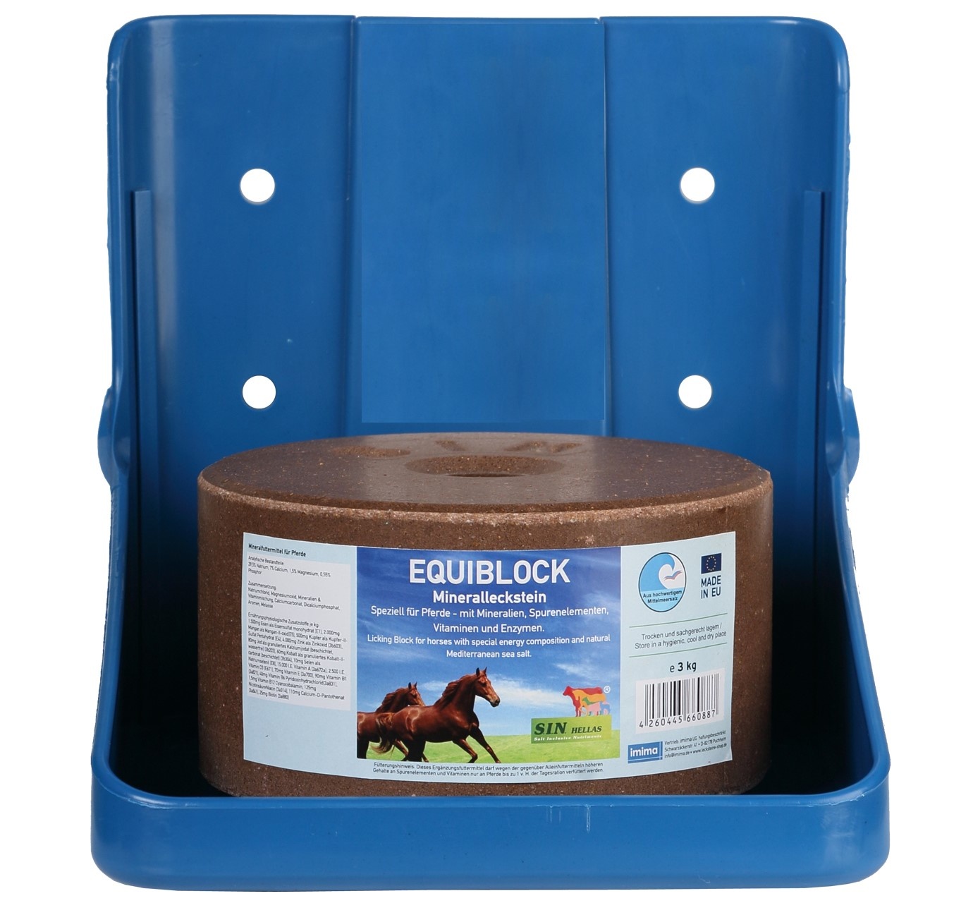 Lick horse EquiVital Plus 3kg  value pack 4 pieces