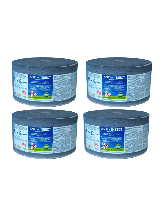 Mineral lick block Anti Insect 3kg  value pack 4 pieces