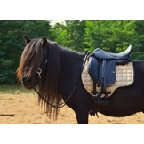 Tudor Child Soft Three dressage saddle synthetic leather