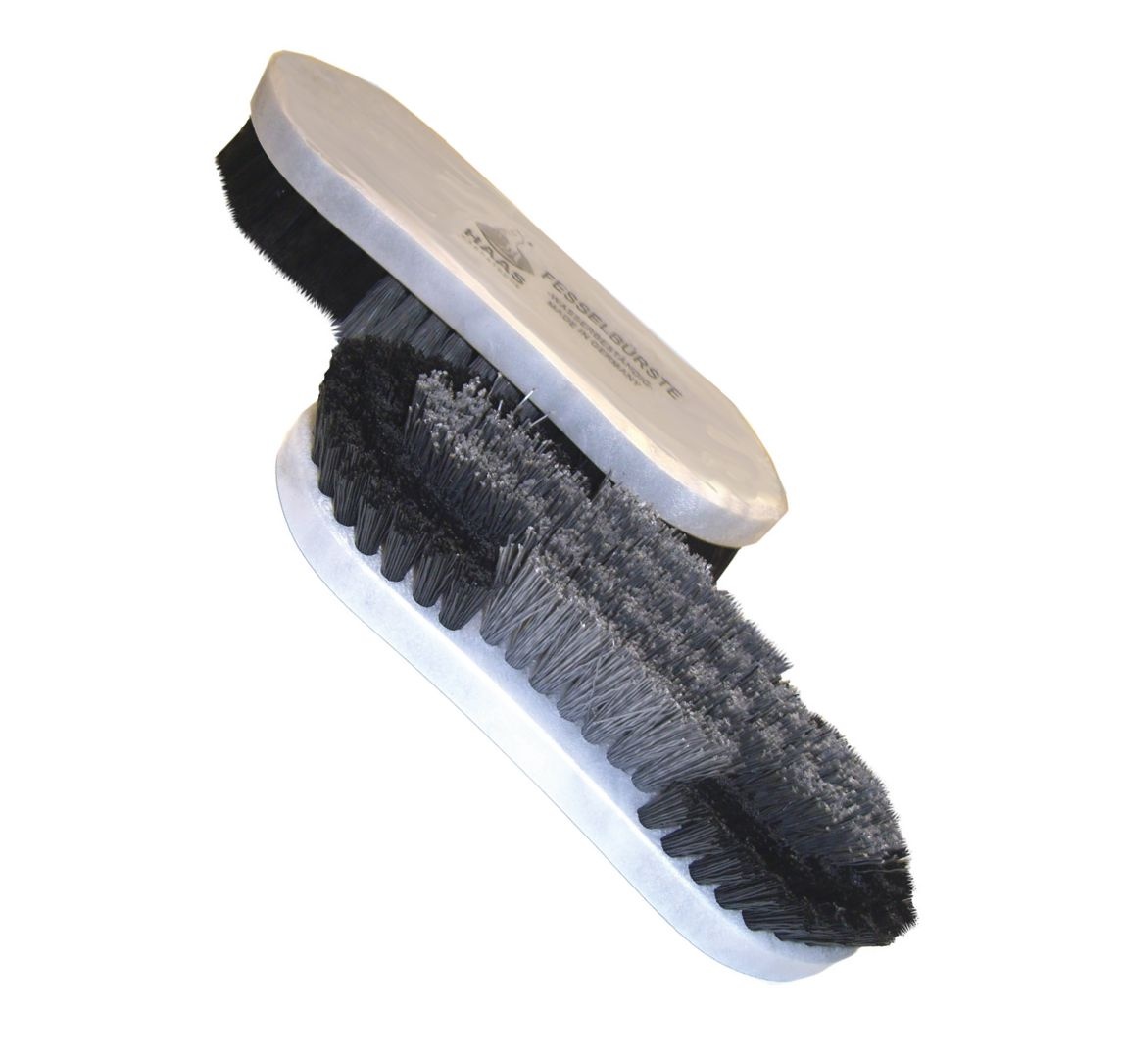 hoof and pastern brush made from synthetic material