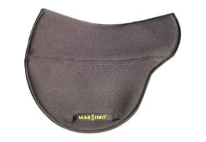 Saddle pad with inlays