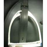Mono stirrup leathers with loop top