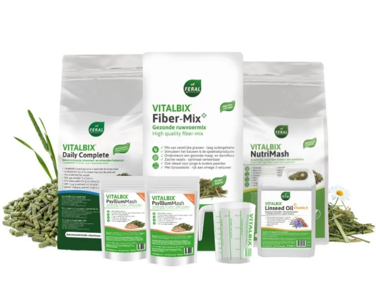 Voordeelpakket Daily Complete Timothy, Fiber-Mix, NutriMash & Linseed Oil gezondheid