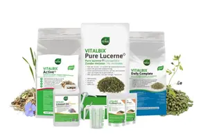 Paket Active+ 22 kg, Daily Complete, Luzerne & Öl 5L