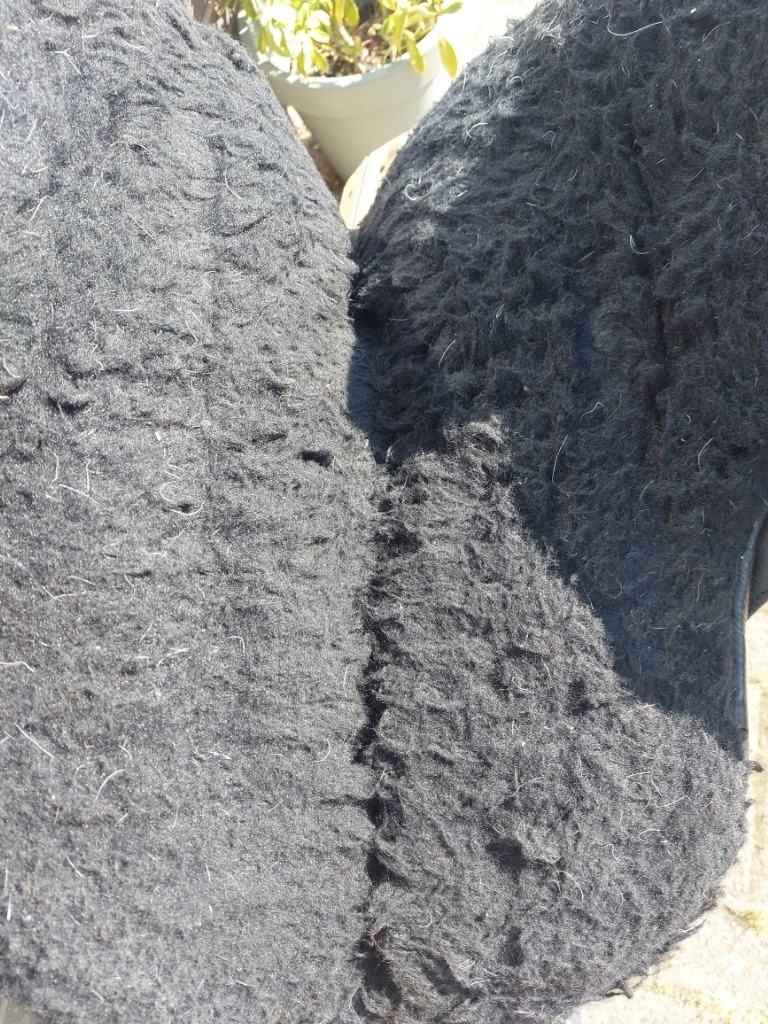 Tweedehands Merlyn maat 1 boomlooszadel met kapotte rits