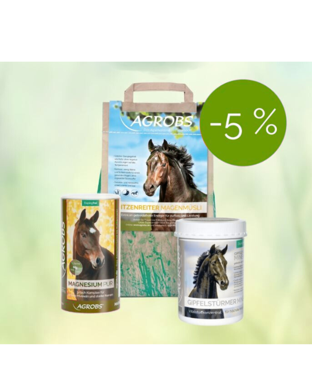 Agrobs Magenmuesli Starter Pack Sport and Performance