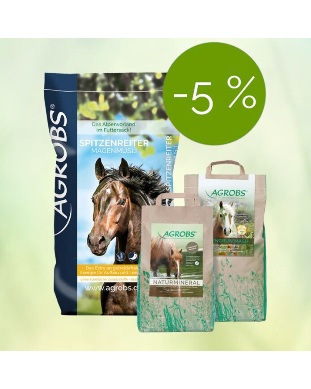 Agrobs Magenmuesli Value Pack for Sensitive Stomachs