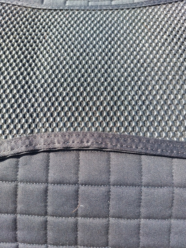 Second-hand saddle pad with inlay possibilty Ride on Pad