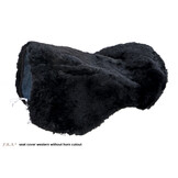 Zadelbontje western zonder forkgaatje endurance