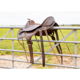 Equis baumloser Westernsattel Leder