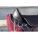 Equis baumloser Westernsattel Leder