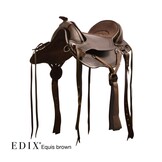 Equis treeless western saddle leather