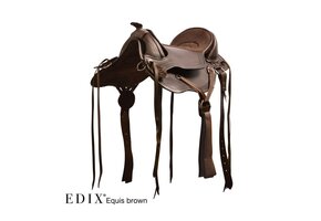Equis treeless western saddle
