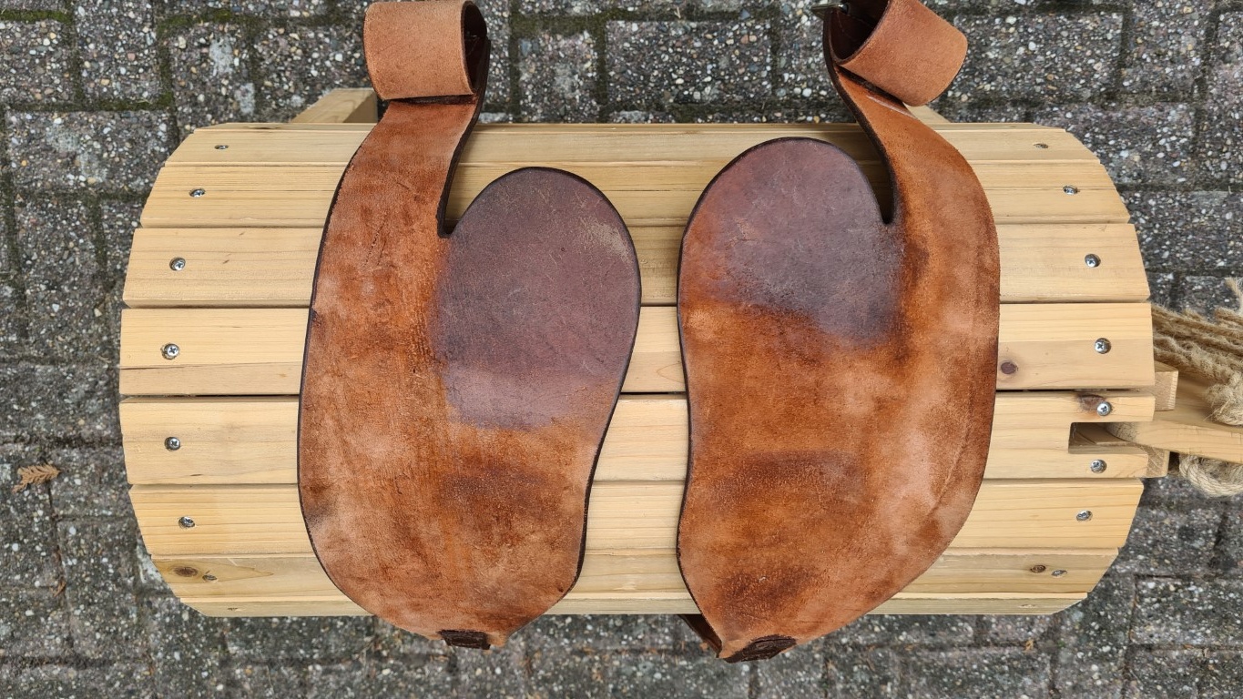 Tweedehands Startrekk Western fenders kort havanna