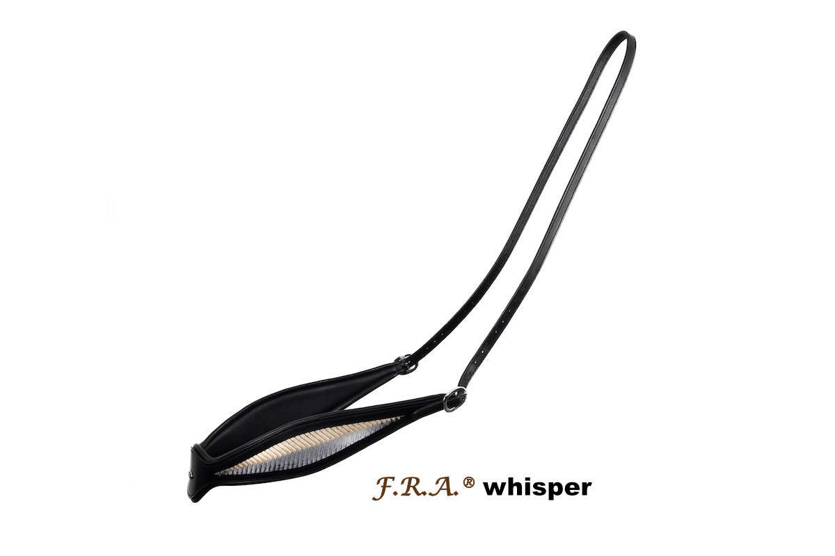 Halsring Reitring Whisper leder