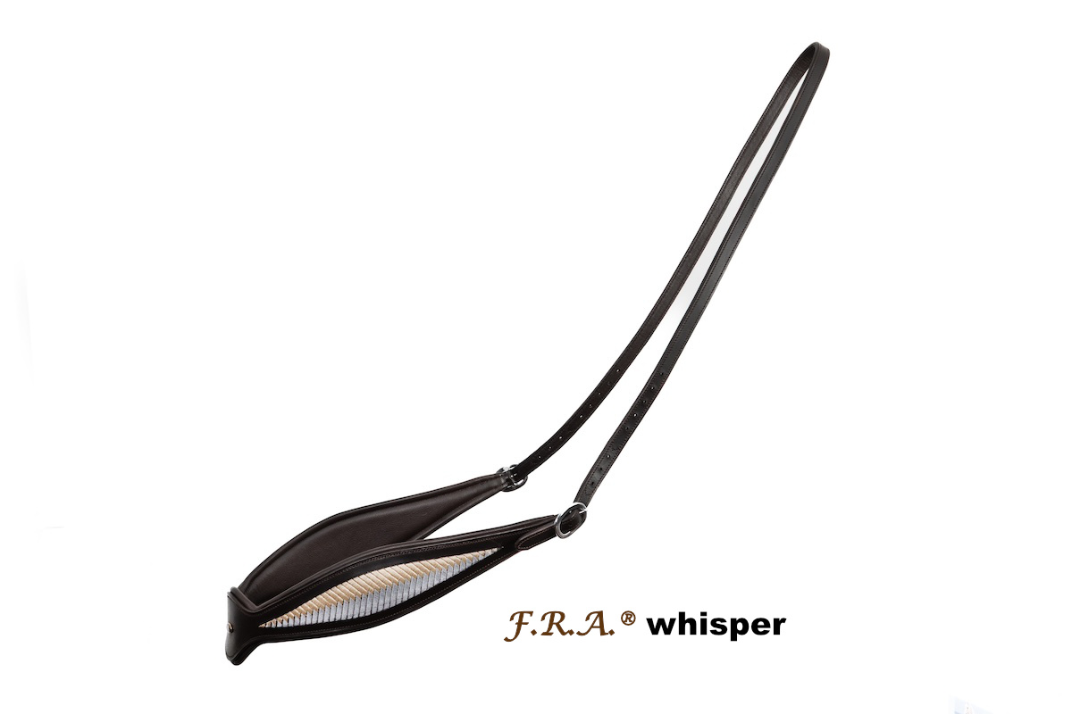 Neck rein riding ring Whisper leather