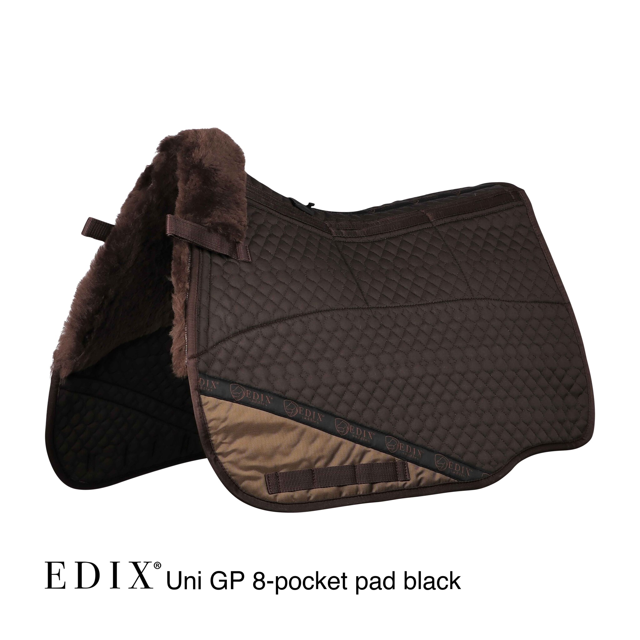 Versatility lambskin correction pad with inserts