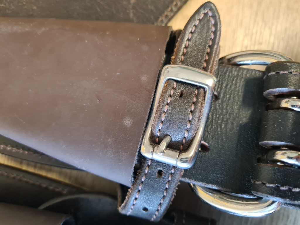 Tweedehands Western fenders kort bruin