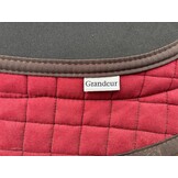 Tweedehands Roundskirt pad met inlages rood
