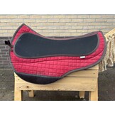 Tweedehands Roundskirt pad met inlages rood