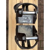 Western stirrups in need of refurbishment brown foot pads are loose