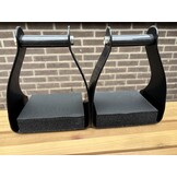 Second-chance Long-distance Western Stirrups black