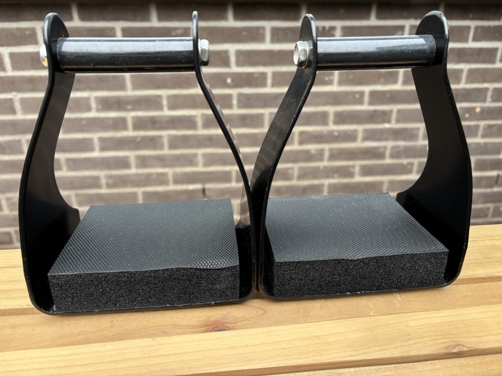 Second-chance Long-distance Western Stirrups black