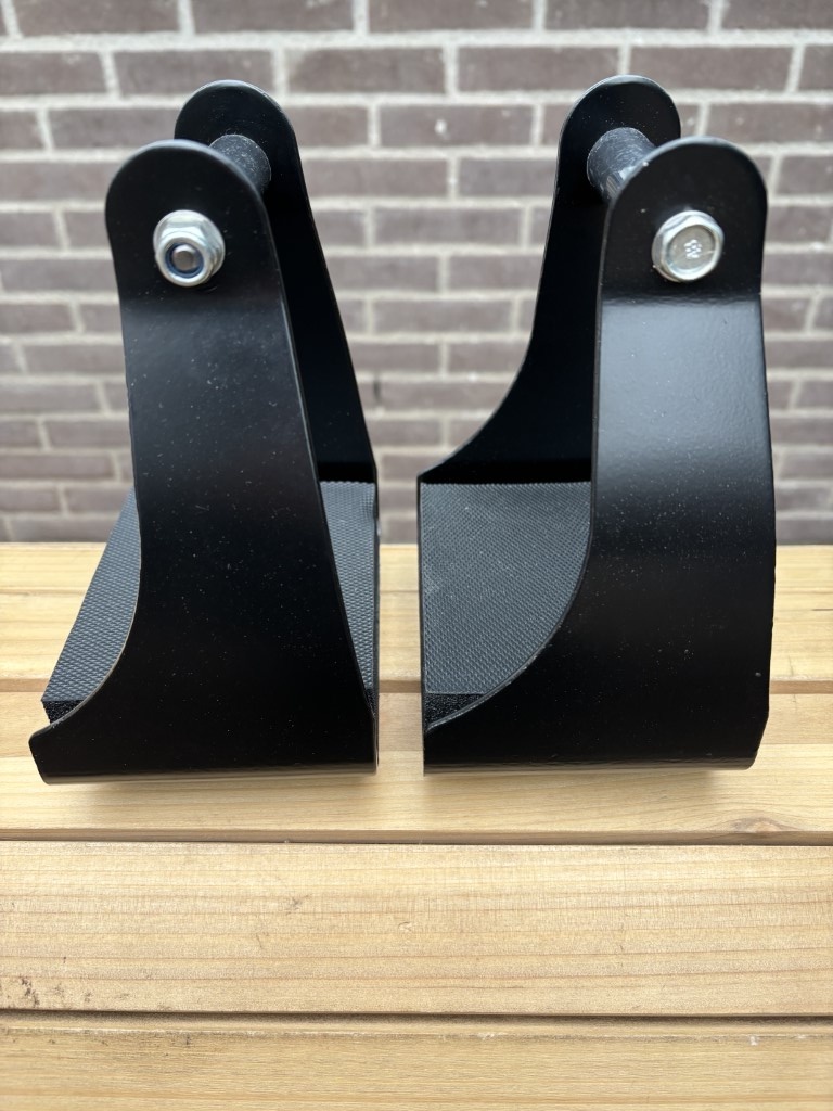 Second-chance Long-distance Western Stirrups black