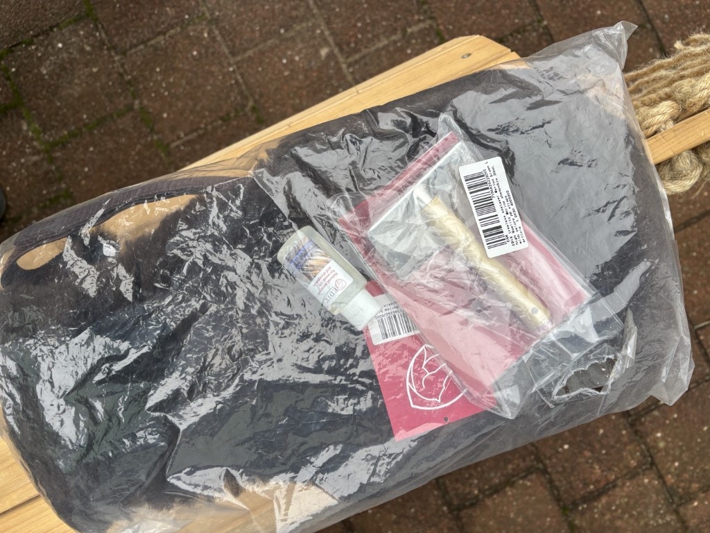 Opknapper zadelbontje boomloos L bruin