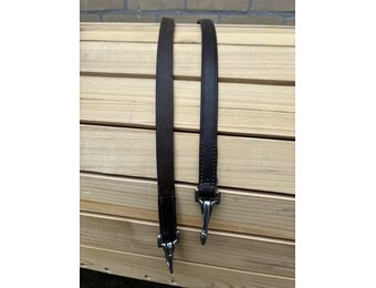 Tweedehands lederen teugels cob