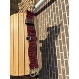 Second hand Ecoluxe bamboo Western girth 28inch red-black