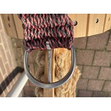 Second hand Ecoluxe bamboo Western girth 28inch red-black