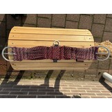Tweedehands Ecoluxe bamboe westernsingel 28inch rood-zwart