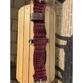 Second hand Ecoluxe bamboo Western girth 28inch red-black