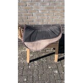 Roundskirt antirutsch western Pad mit Einlagen schwarz