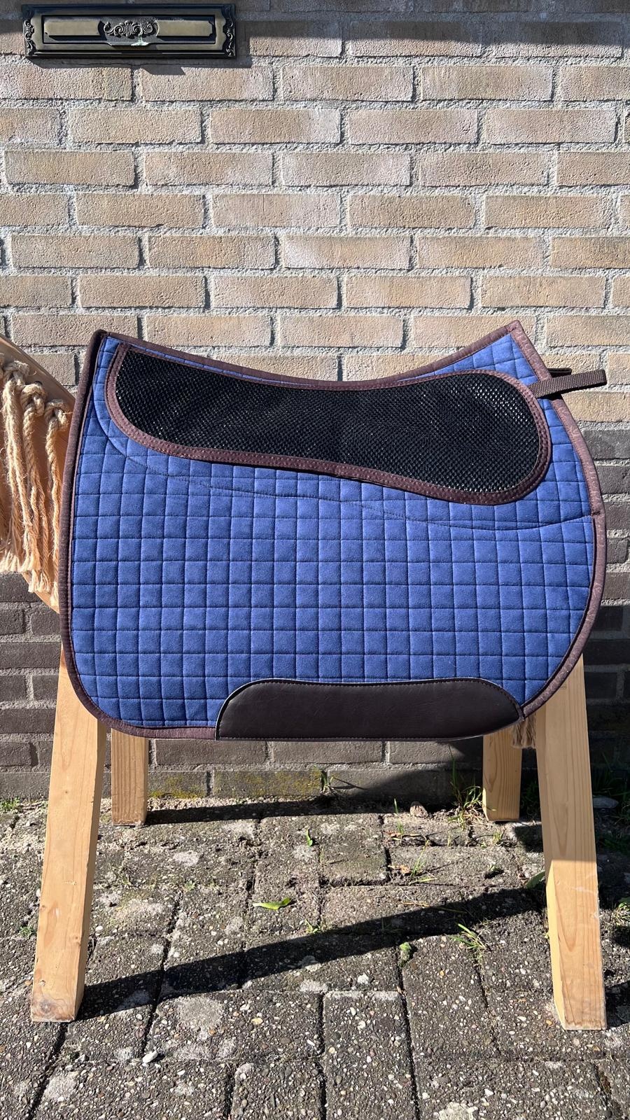 Nieuw Dekje met inlages blauw