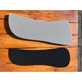 Neue Sattelunterlage mit Einlagen blau