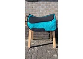 Squareskirt western pad met inlages